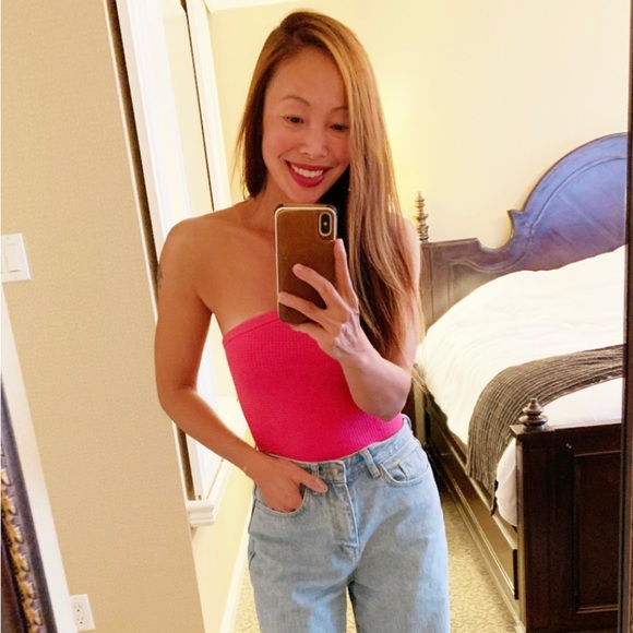 Sugar Rain neon pink body suit size small - Picture 5 of 5